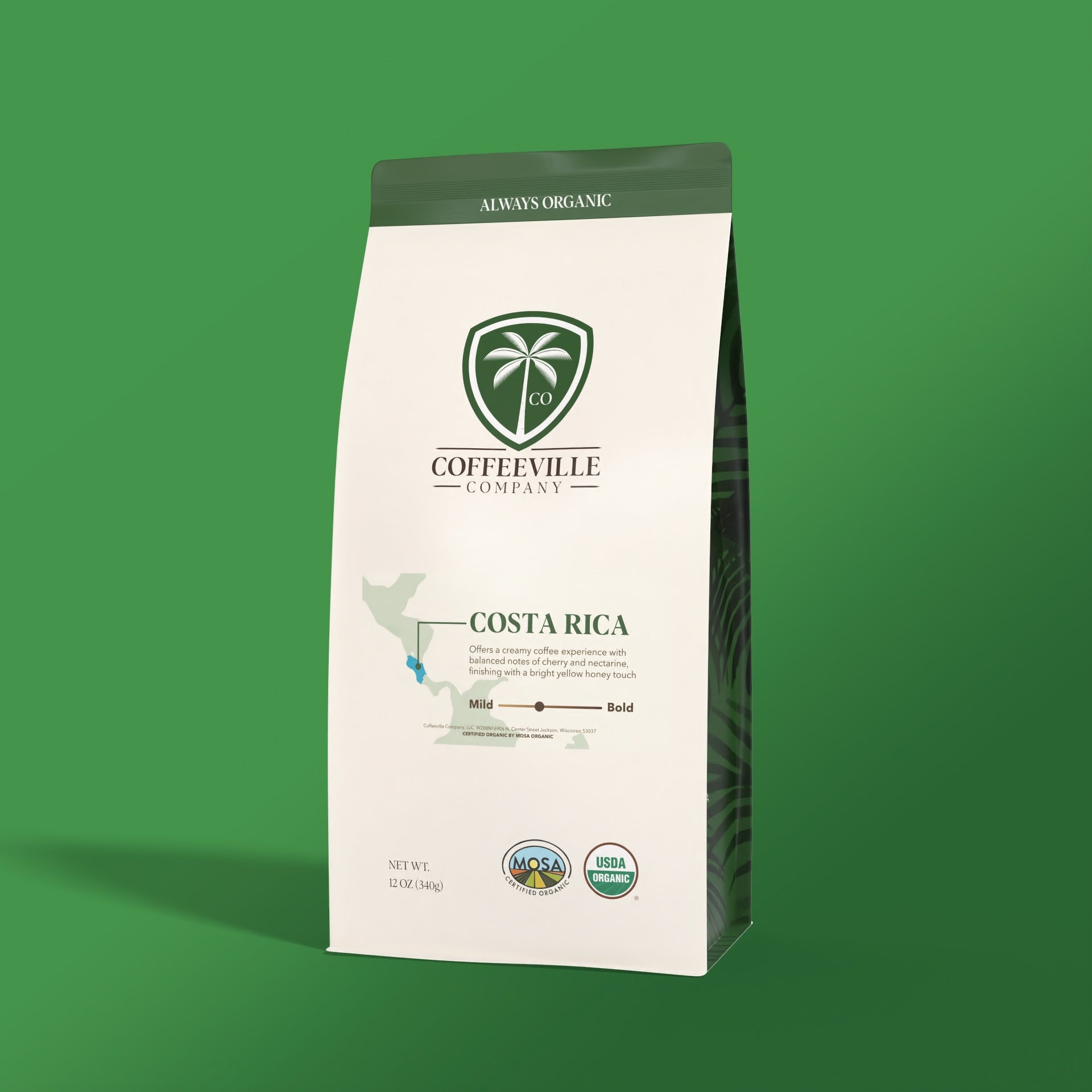 Costa Rica Organic Coffee – Coffeeville Co