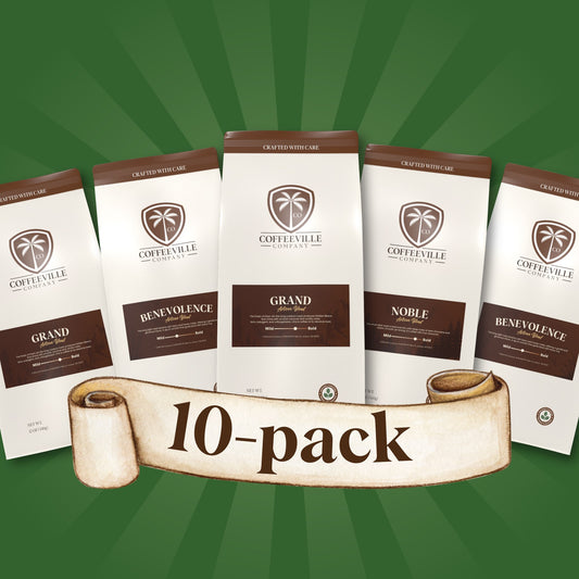 Artisan Ground Coffee Bundle – 10 Pack