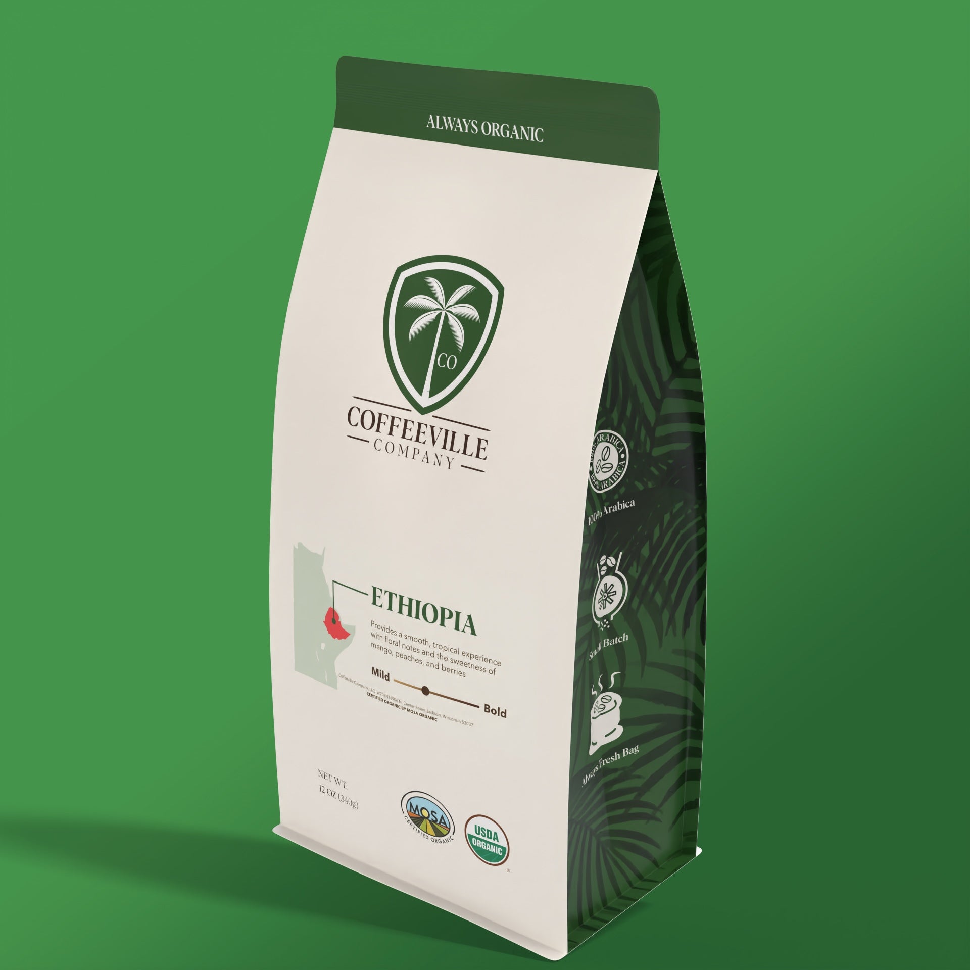 Ethiopia Single-Origin Organic Coffee