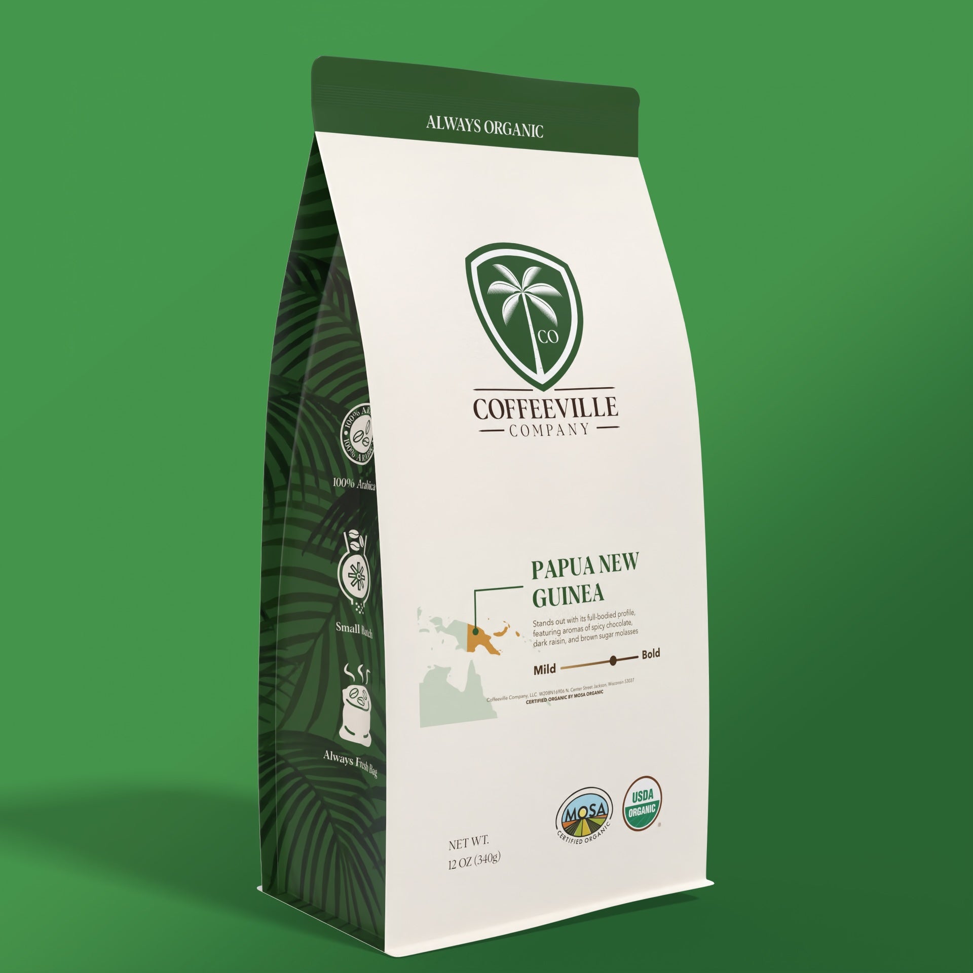 Papua New Guinea Organic Coffee – Coffeeville Co